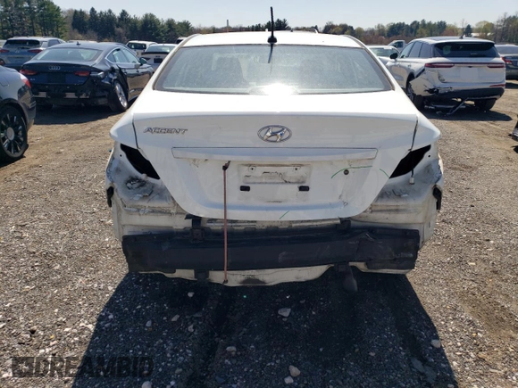 2015 Hyundai Accent GLS with VIN KMHCT4AE1FU847001, listed as a Copart auction lot 52442325 with 82,005 mi miles and Salvage Title. Bid and sale history available at carsss.com. Image 6.