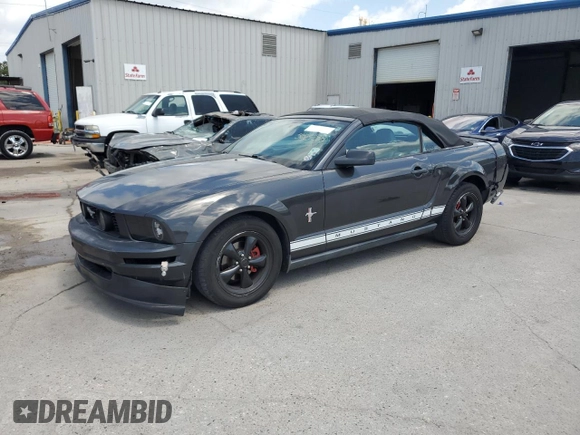 2008 Ford Mustang Deluxe with VIN 1ZVHT84N185180728, listed as a Copart auction lot 56924285 with 93,353 mi miles and Salvage title. Bid and sale history available at DreamBid. Image 1.