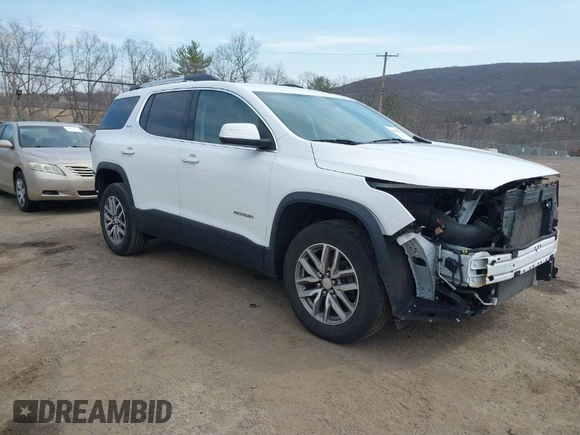 2019 GMC Acadia SLE with VIN 1GKKNSLS2KZ135468, listed as a IAAI auction lot 41848995 with 50,919 mi miles and . Bid and sale history available at DreamBid. Image 1.