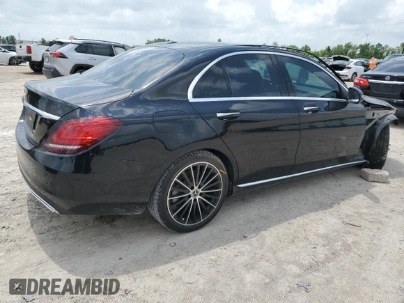 2021 Mercedes-Benz C 300 с VIN W1KWF8DB0MR646536, выставлен на аукционе Copart как лот 54263185 с пробегом 38 320 миль миль и Списание • Salvage title. История ставок и продаж доступна на DreamBid. Изображение 3.
