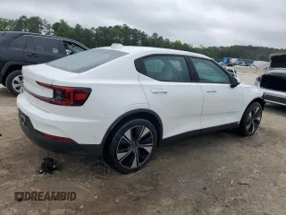 2023 Polestar 2 with VIN YSMED3KAXPL143584, listed as a Copart auction lot 54398925 with 43,789 mi miles and Clean Title. Bid and sale history available at DreamBid. Image 3.