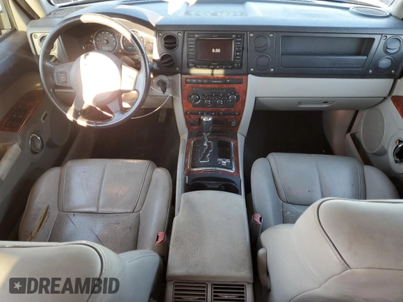 2006 Jeep Commander Limited with VIN 1J8HG58N86C305547, listed as a Copart auction lot 45857625 with 150,820 mi miles and Salvage title. Bid and sale history available at DreamBid. Image 8.