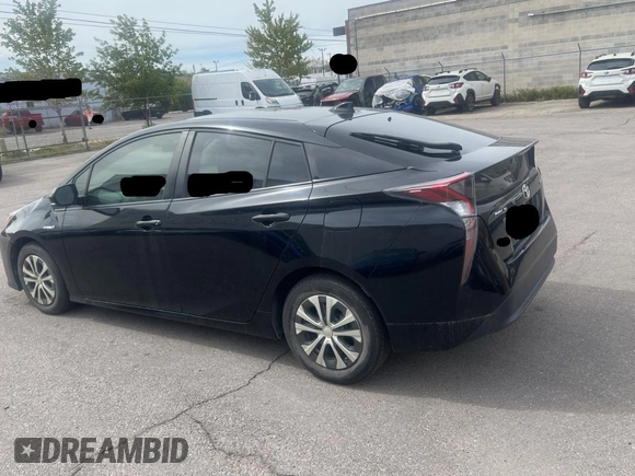 2017 Toyota Prius Two with VIN JTDKARFU2H3034410, listed as a Copart auction lot 55170795 with 74,974 mi miles and Salvage Title. Bid and sale history available at carsss.com. Image 3.