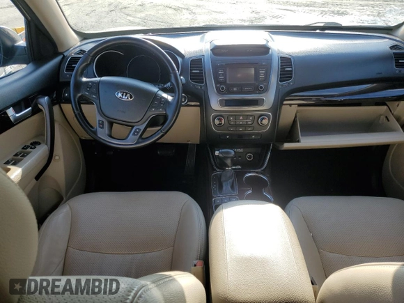 2015 Kia Sorento EX with VIN 5XYKU4A7XFG645404, listed as a Copart auction lot 86965254 with 0 mi miles and Salvage Title. Bid and sale history available at carsss.com. Image 8.