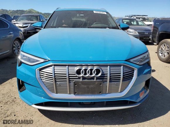 2019 Audi e-tron Premium Plus with VIN WA1LAAGE5KB015273, listed as a Copart auction lot 50098525 with NaN miles and Salvage Title. Bid and sale history available at carsss.com. Image 5.