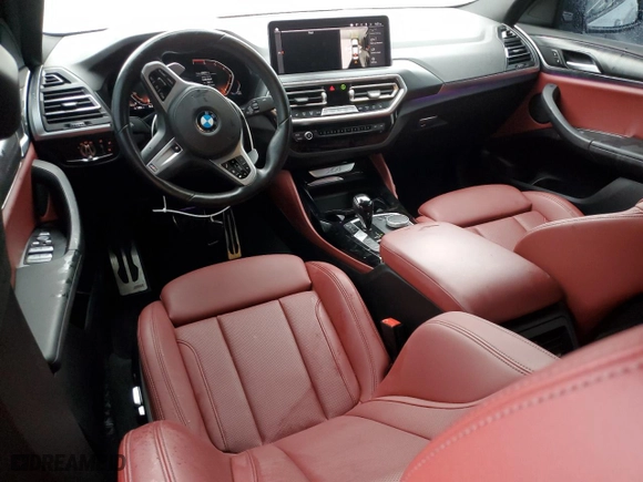 2022 BMW X4 xDrive30i with VIN 5UX33DT01N9K75935, listed as a Copart auction lot 45052275 with NaN miles and Salvage Title. Bid and sale history available at carsss.com. Image 8.