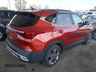 2023 Kia Seltos S with VIN KNDEU2AA3P7462065, listed as a IAAI auction lot 42126894 with 26,099 mi miles and . Bid and sale history available at DreamBid. Image 4.