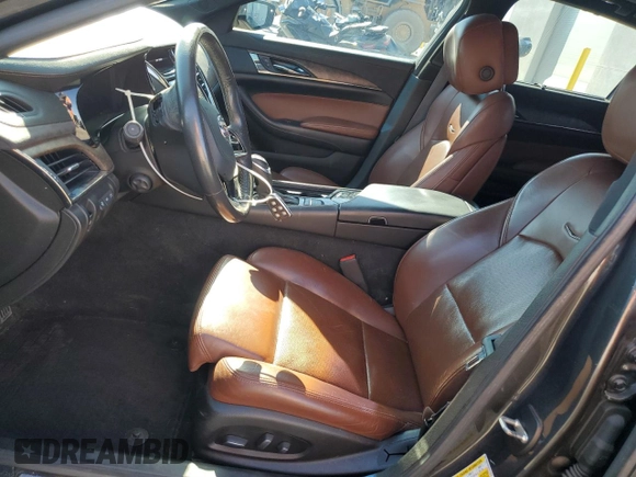 2014 Cadillac CTS Premium AWD with VIN 1G6AZ5S34E0123356, listed as a Copart auction lot 69327504 with 136,292 mi miles and Salvage Title. Bid and sale history available at DreamBid. Image 7.