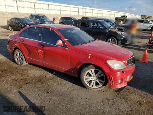 2008 Mercedes-Benz C 300 Sport z VIN WDDGF54X28F074679, wystawiony jako Copart lot #61095065 z przebiegiem Nie podano mil oraz Szkoda całkowita • Salvage title. Historia ofert i sprzedaży dostępna na DreamBid. Obrazek 4.