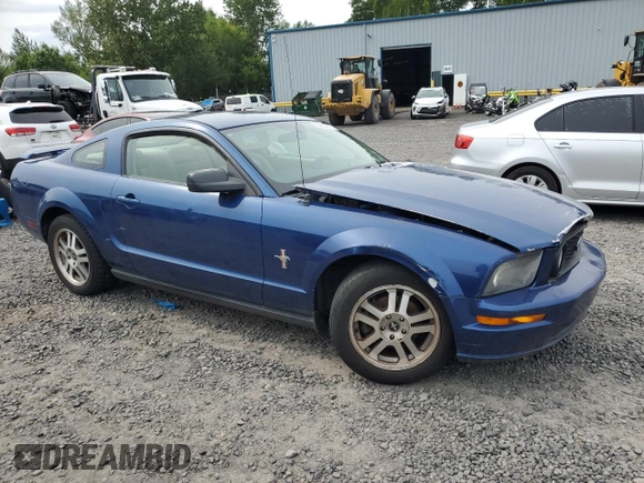 2006 Ford Mustang Standard with VIN 1ZVFT80N765128238, listed as a Copart auction lot 62232515 with Not provided miles and Clean title. Bid and sale history available at DreamBid. Image 4.