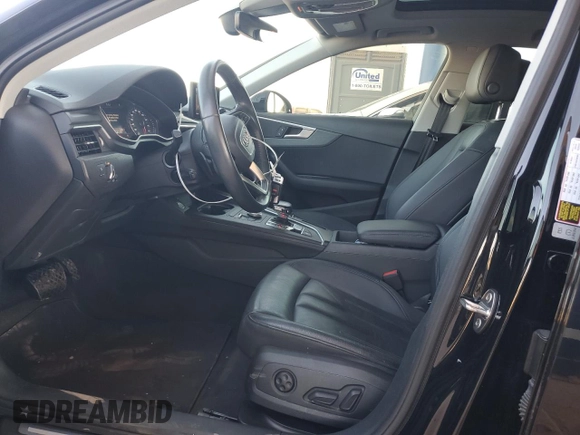 2018 Audi allroad A4 Premium with VIN WA17NAF46JA172488, listed as a Copart auction lot 83491684 with 43,955 mi miles and Salvage Title. Bid and sale history available at DreamBid. Image 7.