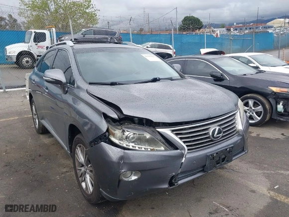 2013 Lexus RX 350 with VIN 2T2ZK1BA0DC119705, listed as a IAAI auction lot 41793221 with 113,382 mi miles. Bid and sale history available at carsss.com. Image 1.