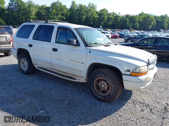 1999 Dodge Durango with VIN 1B4HS28Z7XF506442, listed as a IAAI auction lot 42611396 with 200,467 mi miles and . Bid and sale history available at DreamBid. Image 1.