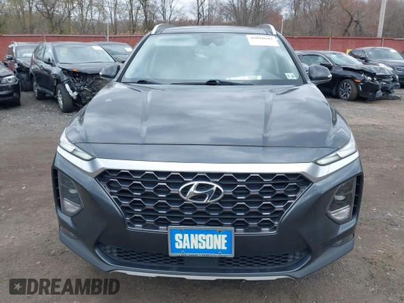 2020 Hyundai Santa Fe SEL with VIN 5NMS3CADXLH247789, listed as a IAAI auction lot 42048642 with 40,483 mi miles. Bid and sale history available at carsss.com. Image 12.