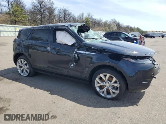 2020 Land Rover Range Rover Evoque SE with VIN SALZP2FX5LH074631, listed as a Copart auction lot 55324075 with 65,150 mi miles and Salvage title. Bid and sale history available at DreamBid. Image 4.