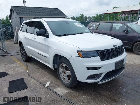 2020 Jeep Grand Cherokee Limited with VIN 1C4RJFBG2LC235312, listed as a IAAI auction lot 42446904 with 106,931 mi miles and . Bid and sale history available at DreamBid. Image 1.