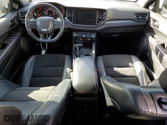 2021 Dodge Durango R/T with VIN 1C4SDJCTXMC763107, listed as a Copart auction lot 48401165 with 43,445 mi miles and Salvage title. Bid and sale history available at DreamBid. Image 8.