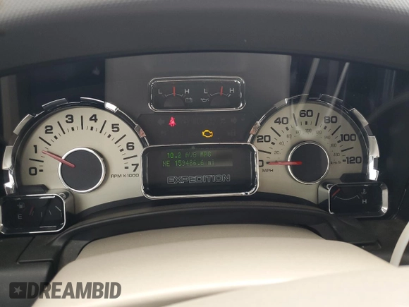 2010 Ford Expedition Max Limited with VIN 1FMJK1K54AEA58478, listed as a Copart auction lot 48907075 with 159,486 mi miles and Clean Title. Bid and sale history available at DreamBid. Image 9.