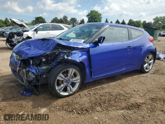 2012 Hyundai Veloster w/Black Int с VIN KMHTC6AD7CU031425, выставлен на аукционе Copart как лот 58536005 с пробегом 68 510 миль миль и Списание • Salvage title. История ставок и продаж доступна на DreamBid. Изображение 1.