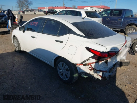 2020 Nissan Versa S with VIN 3N1CN8DV0LL806403, listed as a IAAI auction lot 41678907 with 73,427 mi miles. Bid and sale history available at carsss.com. Image 3.