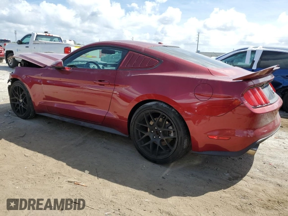 2015 Ford Mustang EcoBoost with VIN 1FA6P8TH8F5315166, listed as a Copart auction lot 51655355 with 82,740 mi miles and Non Repairable. Bid and sale history available at carsss.com. Image 2.