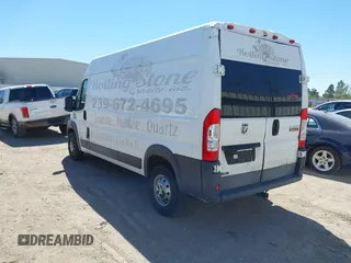 2017 Ram ProMaster Cargo with VIN 3C6TRVDGXHE539159, listed as a IAAI auction lot 41848586 with 263,092 mi miles and . Bid and sale history available at carsss.com. Image 3.