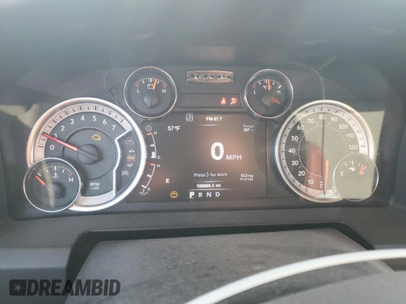 2019 Ram 1500 SLT z VIN 1C6RR6TT0KS678512, wystawiony jako Copart lot #52208685 z przebiegiem 108 986 mil mil oraz Szkoda całkowita • Salvage title. Historia ofert i sprzedaży dostępna na DreamBid. Obrazek 9.