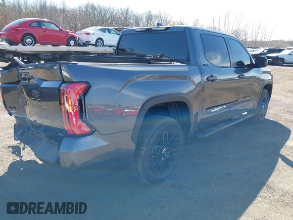 2024 Toyota Tundra Limited with VIN 5TFWA5DB2RX185625, listed as a IAAI auction lot 41829342 with 16,023 mi miles and . Bid and sale history available at DreamBid. Image 4.