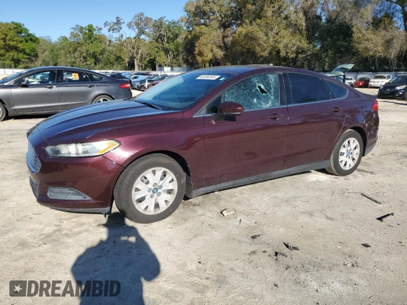 2013 Ford Fusion S with VIN 3FA6P0G75DR248040, listed as a Copart auction lot 49556345 with 131,336 mi miles and Salvage Title. Bid and sale history available at carsss.com. Image 1.