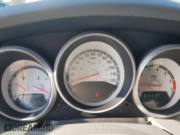 2008 Dodge Grand Caravan SE with VIN 2D8HN44H08R124476, listed as a Copart auction lot 42181255 with 191,455 mi miles and Salvage Title. Bid and sale history available at DreamBid. Image 9.