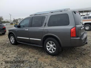 2005 Infiniti QX56 with VIN 5N3AA08C65N812268, listed as a Copart auction lot 83201404 with 109,232 mi miles and Salvage Title. Bid and sale history available at DreamBid. Image 2.
