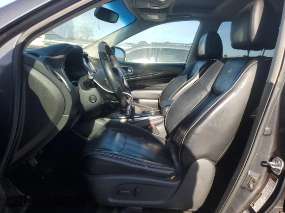 2014 Infiniti QX60 with VIN 5N1AL0MM9EC526329, listed as a Copart auction lot 47194075 with 153,174 mi miles and Salvage Title. Bid and sale history available at carsss.com. Image 7.