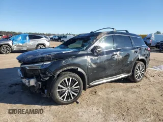 2022 Infiniti QX60 Autograph with VIN 5N1DL1HT2NC344136, listed as a Copart auction lot 43550085 with 37,425 mi miles and Salvage title. Bid and sale history available at DreamBid. Image 1.