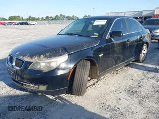 2008 BMW 5 Series 528i with VIN WBANU53518CT06338, listed as a IAAI auction lot 41980924 with 198,696 mi miles and . Bid and sale history available at carsss.com. Image 2.