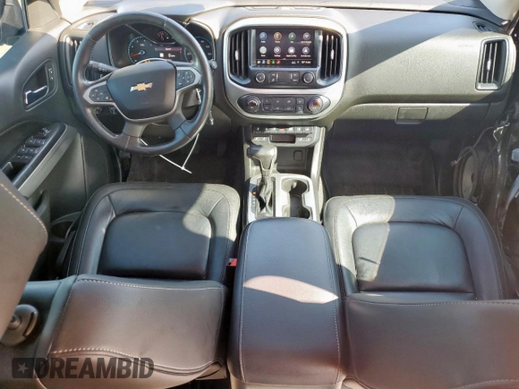 2019 Chevrolet Colorado 4WD ZR2 with VIN 1GCPTEE16K1152138, listed as a Copart auction lot 60073095 with 122,116 mi miles and Salvage title. Bid and sale history available at DreamBid. Image 8.