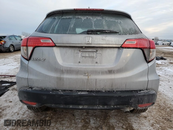 2021 Honda HR-V LX with VIN 3CZRU5H3XMM702749, listed as a Copart auction lot 42146225 with 81,515 mi miles and Salvage Title. Bid and sale history available at carsss.com. Image 6.