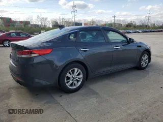 2016 Kia Optima LX with VIN KNAGT4L35G5071417, listed as a Copart auction lot 52211165 with 72,206 mi miles and Salvage Title. Bid and sale history available at carsss.com. Image 3.