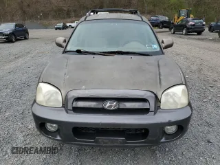 2005 Hyundai Santa Fe GLS with VIN KM8SC73D45U893440, listed as a Copart auction lot 54064965 with 195,826 mi miles and Clean Title. Bid and sale history available at carsss.com. Image 5.