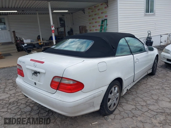 2001 Mercedes-Benz CLK 320/430 with VIN WDBLK65G71T058136, listed as a IAAI auction lot 41302566 with 82,858 mi miles and . Bid and sale history available at DreamBid. Image 4.