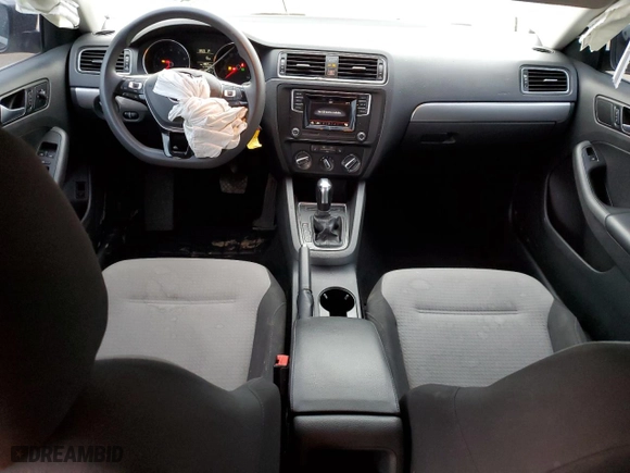 2017 Volkswagen Jetta 1.4T S with VIN 3VW2B7AJ0HM316393, listed as a Copart auction lot 43849875 with 117,707 mi miles and Salvage Title. Bid and sale history available at carsss.com. Image 8.