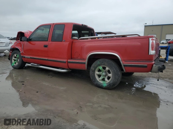 1996 GMC Sierra 1500 with VIN 2GTEC19W5T1518141, listed as a Copart auction lot 51842195 with 351,759 mi miles and Salvage Title. Bid and sale history available at DreamBid. Image 2.