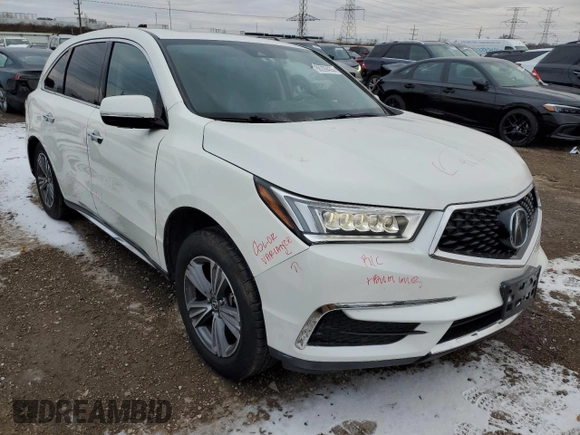 2019 Acura MDX with VIN 5J8YD4H30KL018157, listed as a Copart auction lot 88299435 with 46,726 mi miles and Salvage Title. Bid and sale history available at carsss.com. Image 4.