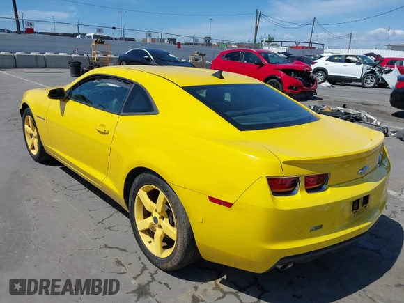2012 Chevrolet Camaro 2LT with VIN 2G1FC1E38C9100571, listed as a IAAI auction lot 41935453 with 101,227 mi miles and . Bid and sale history available at DreamBid. Image 3.