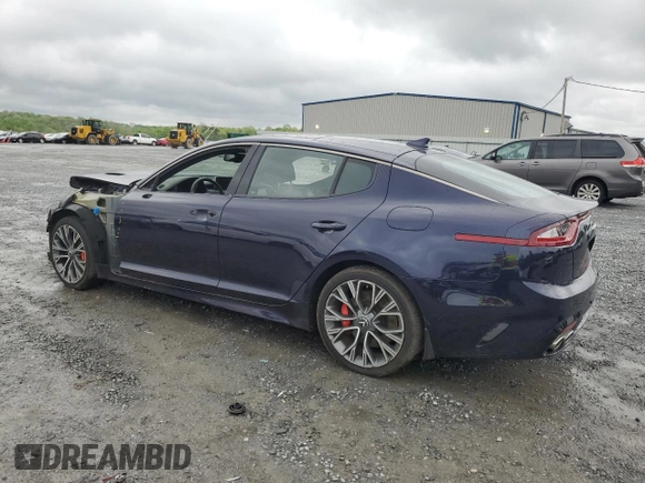2020 Kia Stinger GT with VIN KNAE35LC5L6086551, listed as a Copart auction lot 51924835 with 67,619 mi miles and Salvage Title. Bid and sale history available at carsss.com. Image 2.