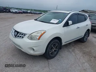 2012 Nissan Rogue S with VIN JN8AS5MT1CW256718, listed as a IAAI auction lot 42068314 with 146,067 mi miles. Bid and sale history available at carsss.com. Image 2.