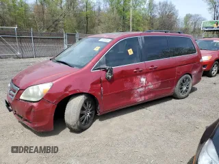 2006 Honda Odyssey EX-L with VIN 5FNRL38686B441345, listed as a Copart auction lot 53683965 with 0 mi miles and Salvage Title. Bid and sale history available at carsss.com. Image 1.