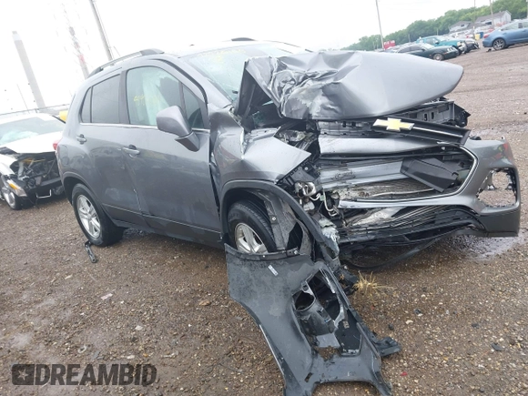 2020 Chevrolet Trax LT with VIN 3GNCJLSB5LL184716, listed as a IAAI auction lot 42420100 with 82,846 mi miles and . Bid and sale history available at DreamBid. Image 1.