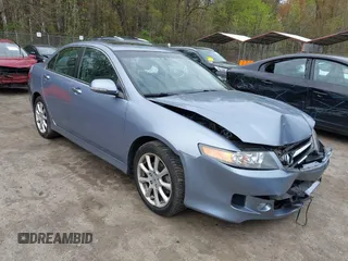2006 Acura TSX with VIN JH4CL96836C003647, listed as a IAAI auction lot 42026876 with 107,574 mi miles. Bid and sale history available at carsss.com. Image 1.