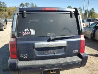 2006 Jeep Commander Limited with VIN 1J8HG58246C218993, listed as a Copart auction lot 49825435 with 214,536 mi miles and Salvage Title. Bid and sale history available at carsss.com. Image 6.