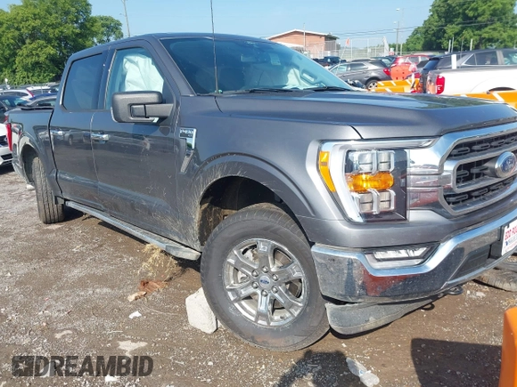 2022 Ford F-150 XL with VIN 1FTFW1E86NFA60799, listed as a IAAI auction lot 42669837 with 28,775 mi miles and . Bid and sale history available at DreamBid. Image 1.